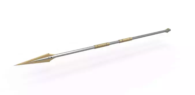 Vibranium Spear from the movie Black panther 2018 3D print model