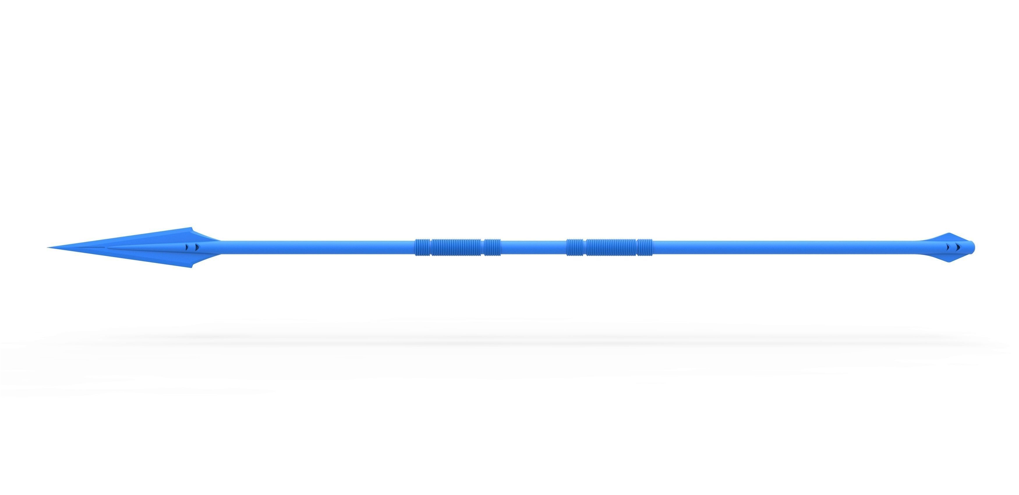 Vibranium Spear from the movie Black panther 2018 3D print model_20