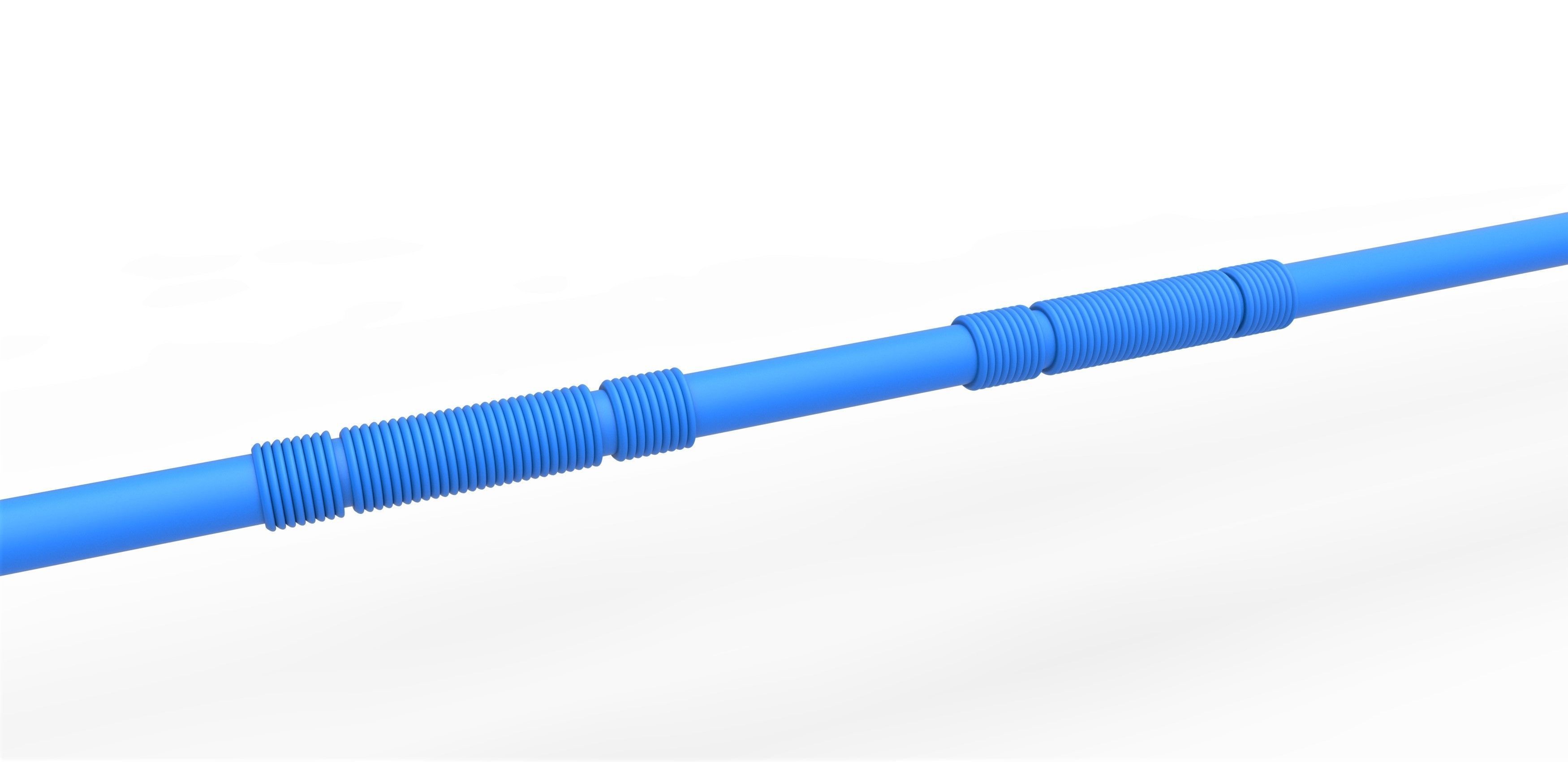 Vibranium Spear from the movie Black panther 2018 3D print model_25