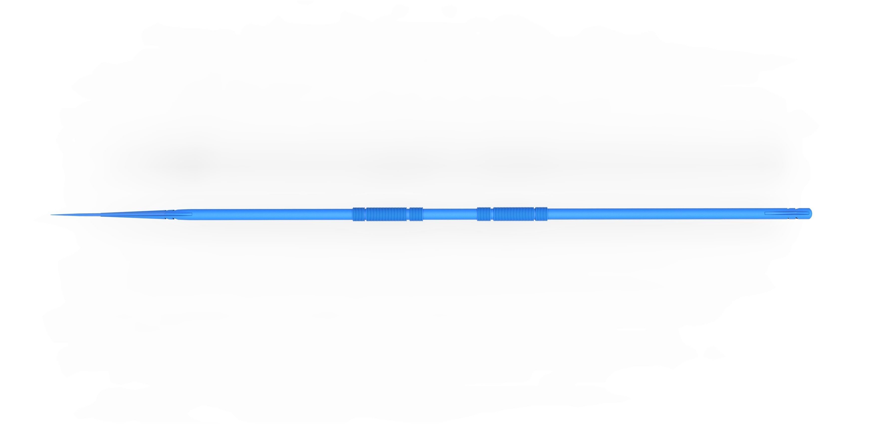 Vibranium Spear from the movie Black panther 2018 3D print model_22