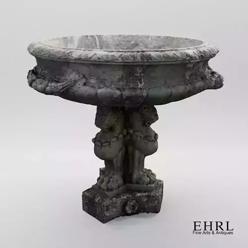 Marble fountain in the style of late 16th century - Italy - EHRL