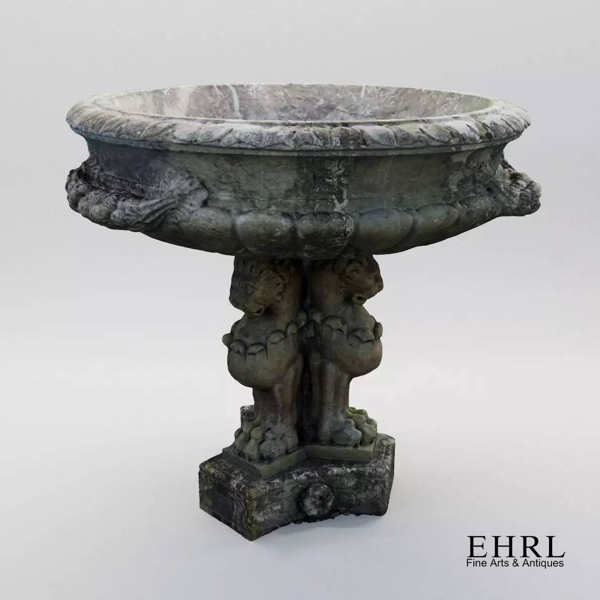 Marble fountain in the style of late 16th century - Italy - EHRL 3D model