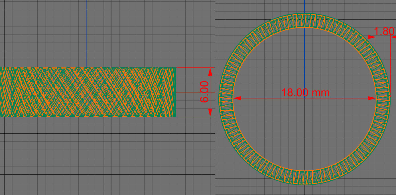 R-8 Ring 3D print model 3D print model_5