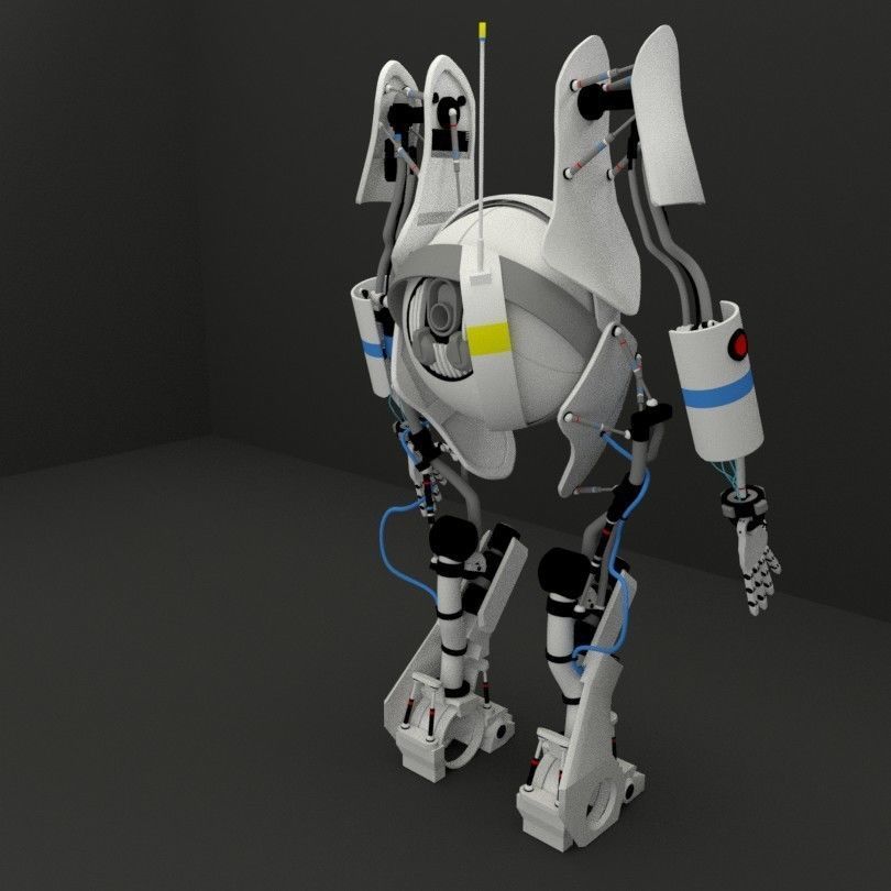 Atlas Portal 3D Model character 3D model_3
