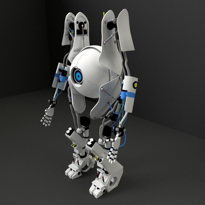 Atlas Portal 3D Model character 3D model_2