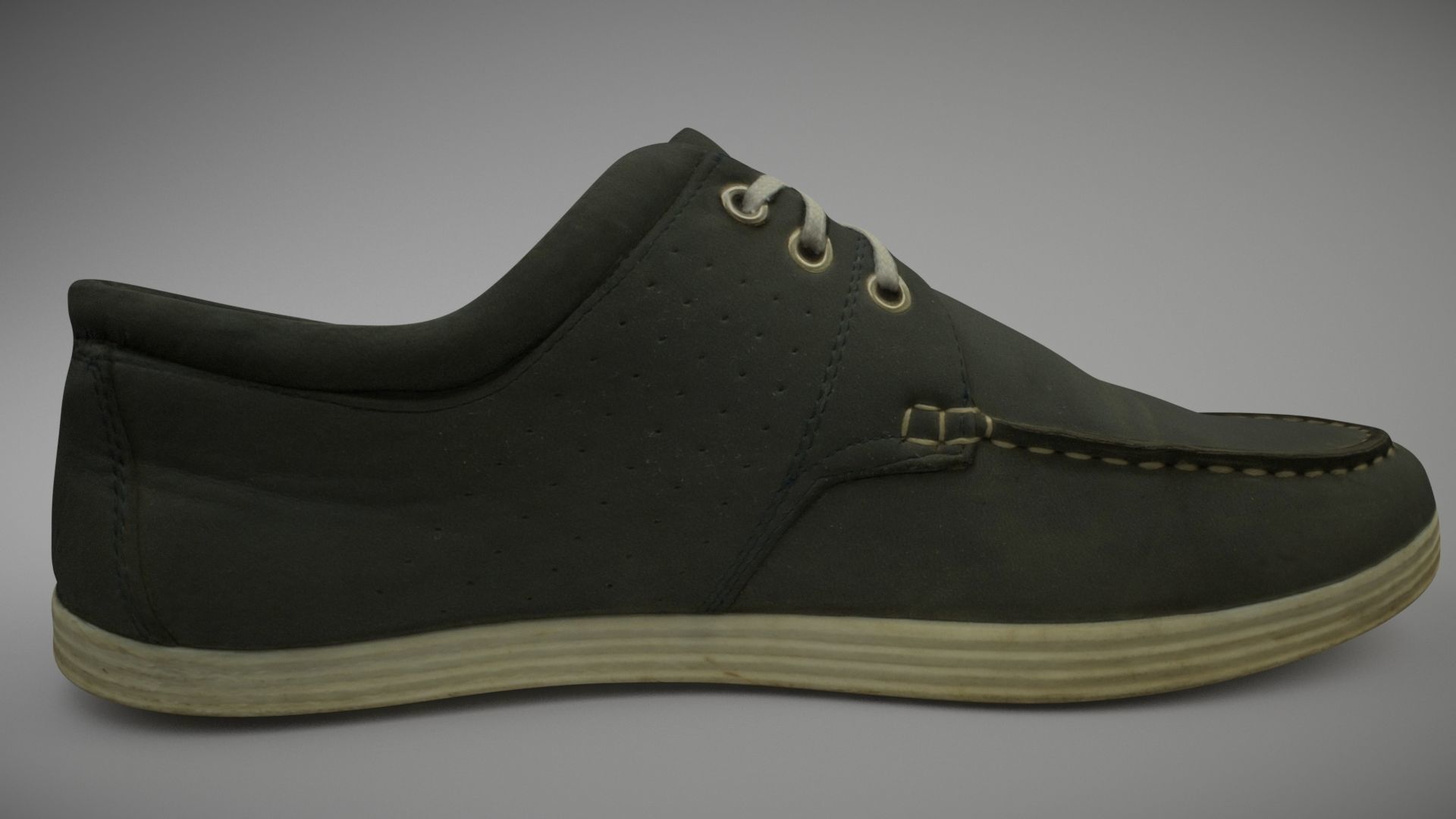 Shoe low poly 3D model Low-poly 3D model_4