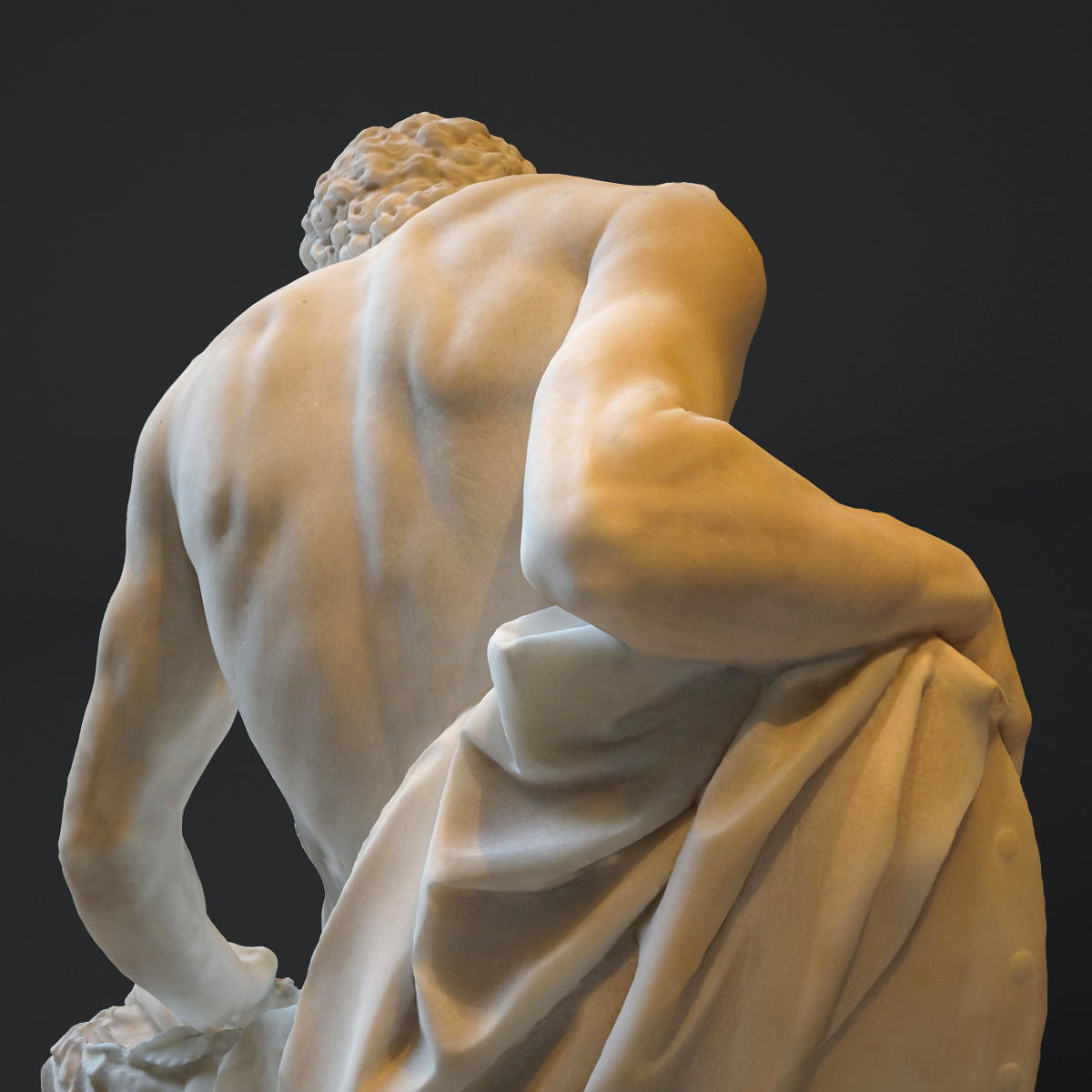 Dying Gladiator - Musee du Louvre Reality Capture 3D print model_3