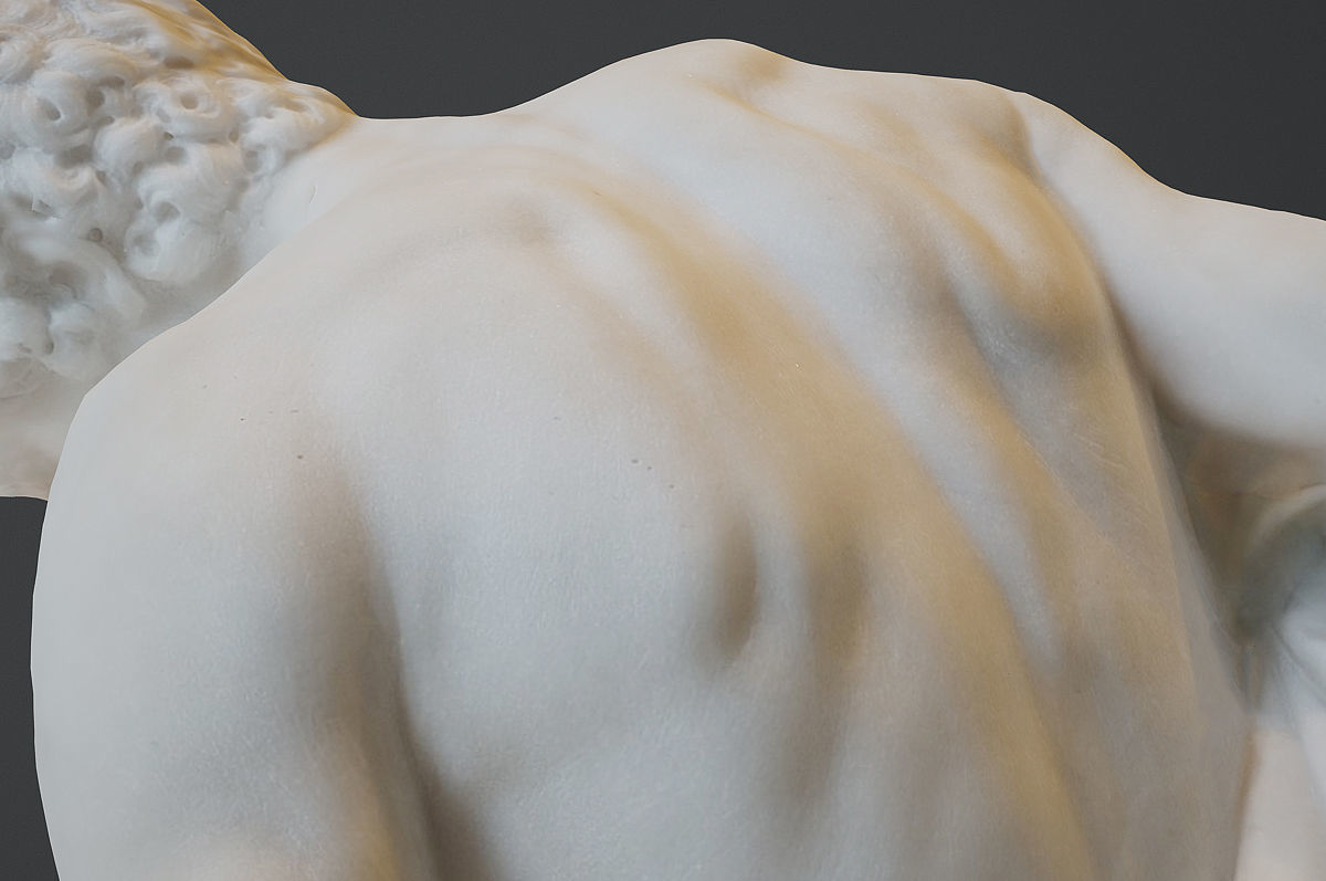 Dying Gladiator - Musee du Louvre Reality Capture 3D print model_6
