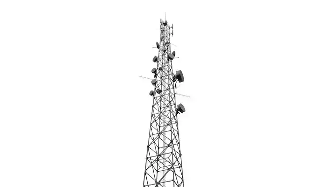 Telecommunication Tower 3D model Telecommunication Tower 3D model