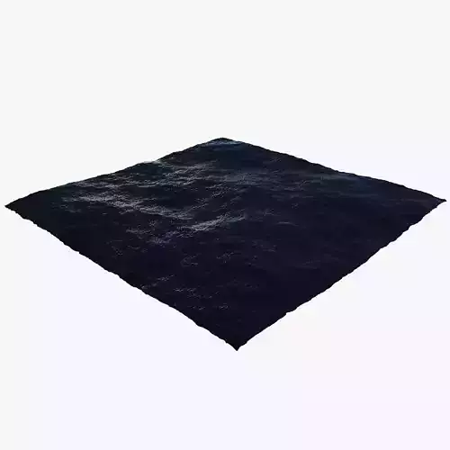 Ocean square of water