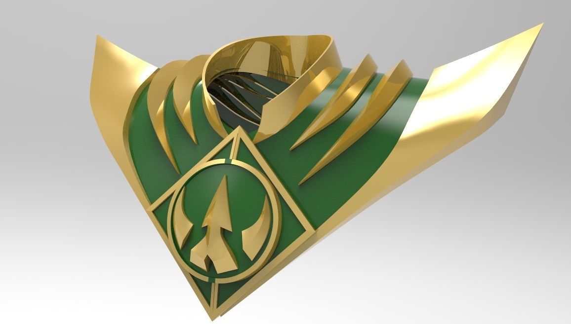 Lord Drakkon Complete Armor from MMPR for 3D Printing 3D print model_5