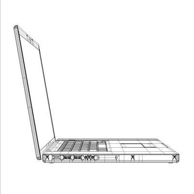 Macbook Pro 3D model_13
