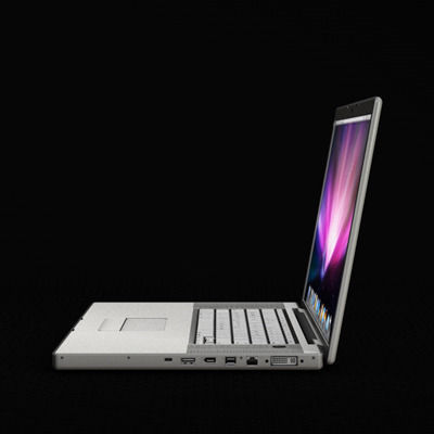 Macbook Pro 3D model_5