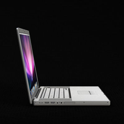 Macbook Pro 3D model_3