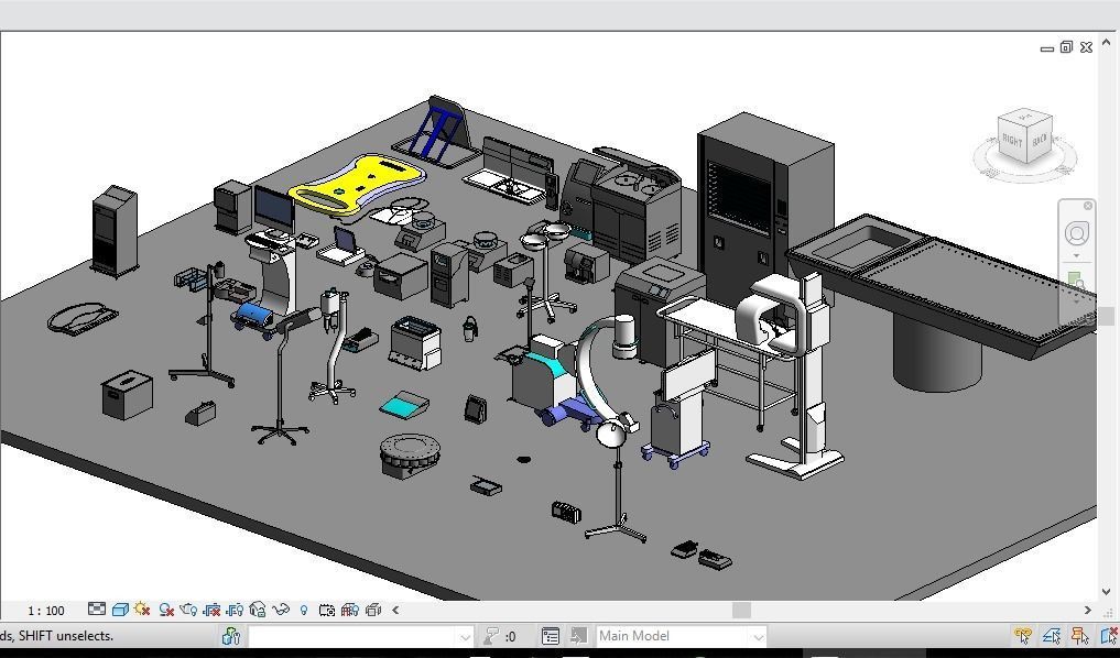 Medical Revit Families 2015 3D model_4