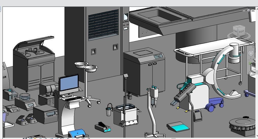 Medical Revit Families 2015 3D model_3