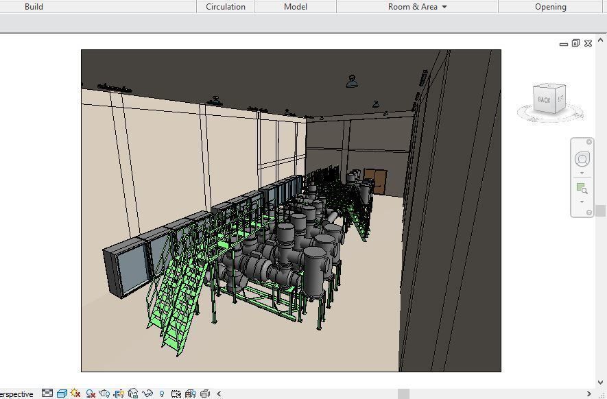 Substation Revit Model 2015 3D model_9