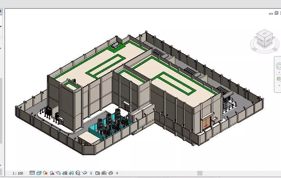 Substation Revit Model 2015 3D model_0