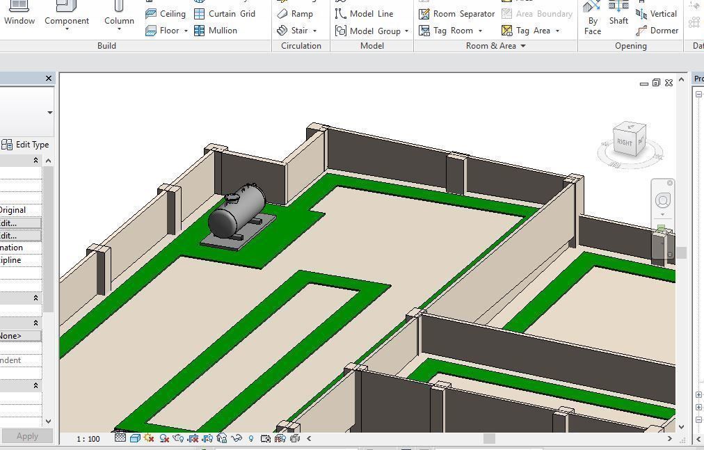Substation Revit Model 2015 3D model_11