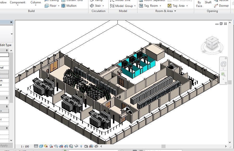Substation Revit Model 2015 3D model_24