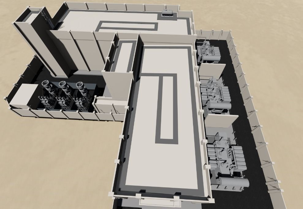 Substation Revit Model 2015 3D model_34