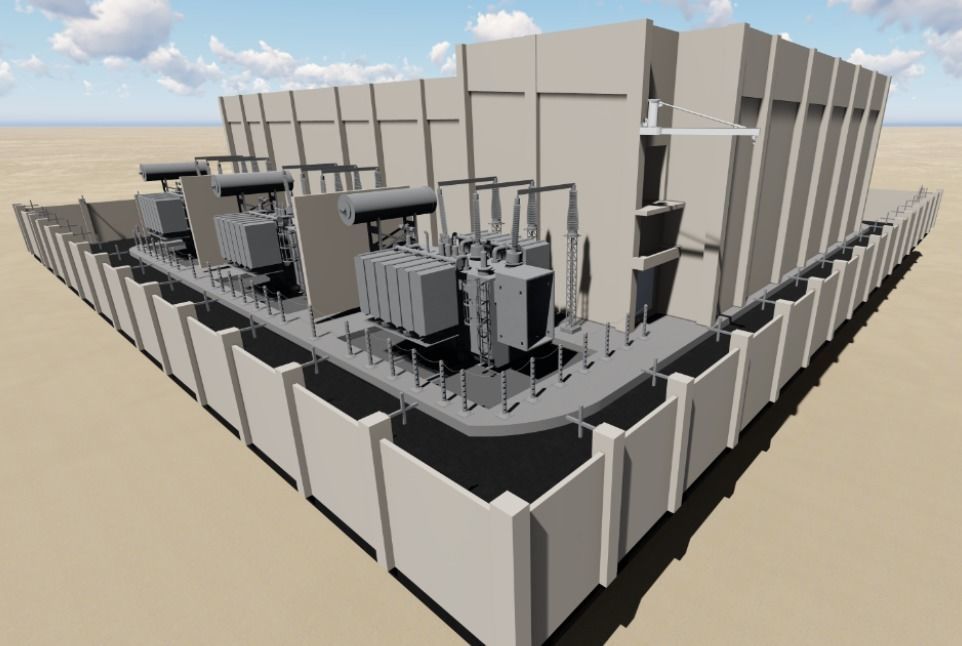 Substation Revit Model 2015 3D model_30