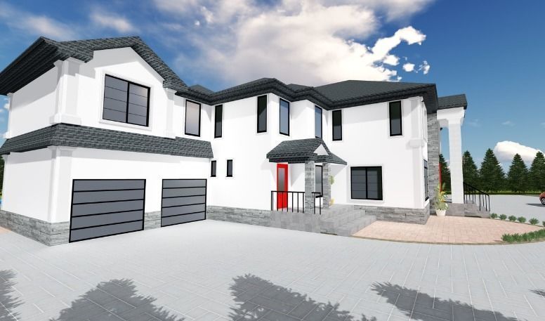 Exterior Interior Home Revit 3D model_9