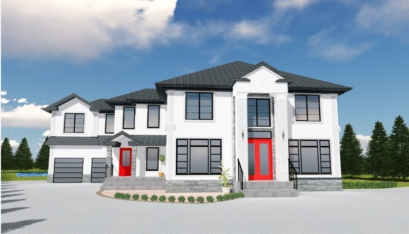 Exterior Interior Home Revit 3D model_8