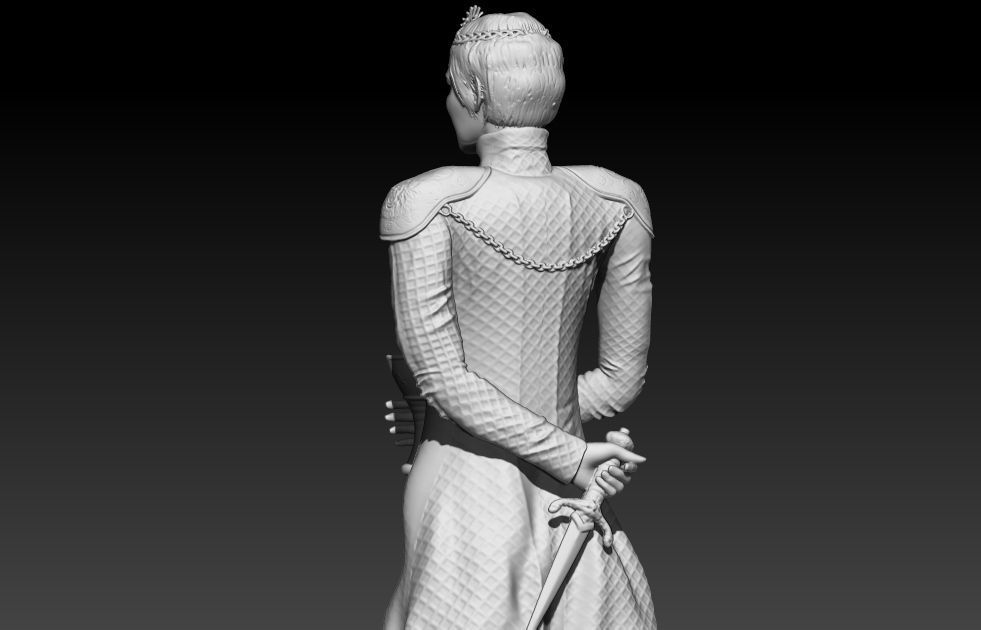 Cersei Lannister 3D print model_7