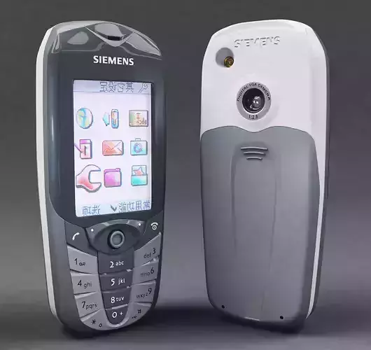 Siemens CX65 Cellphone Free 3D model