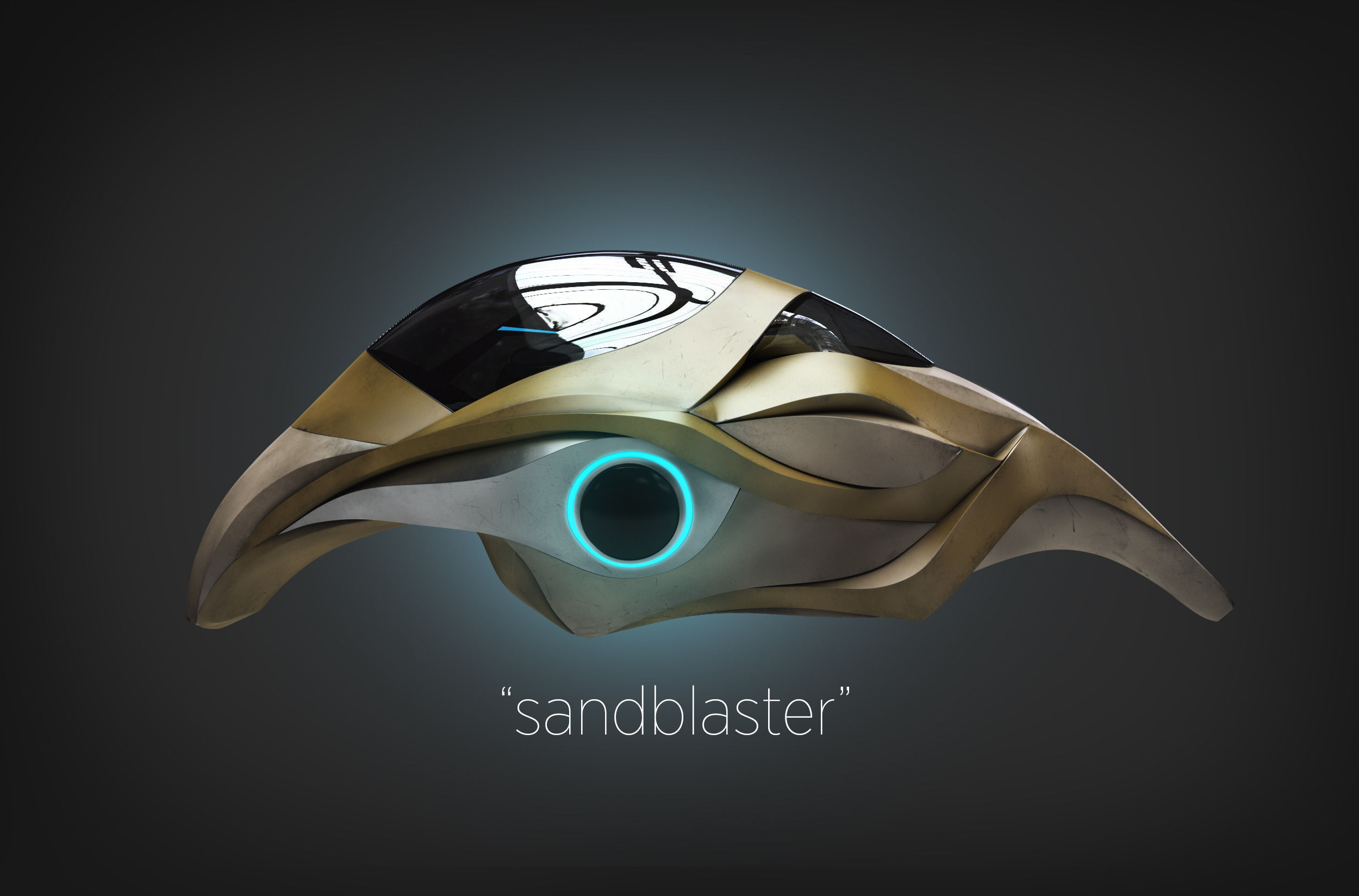 Sandblaster 3D model_2