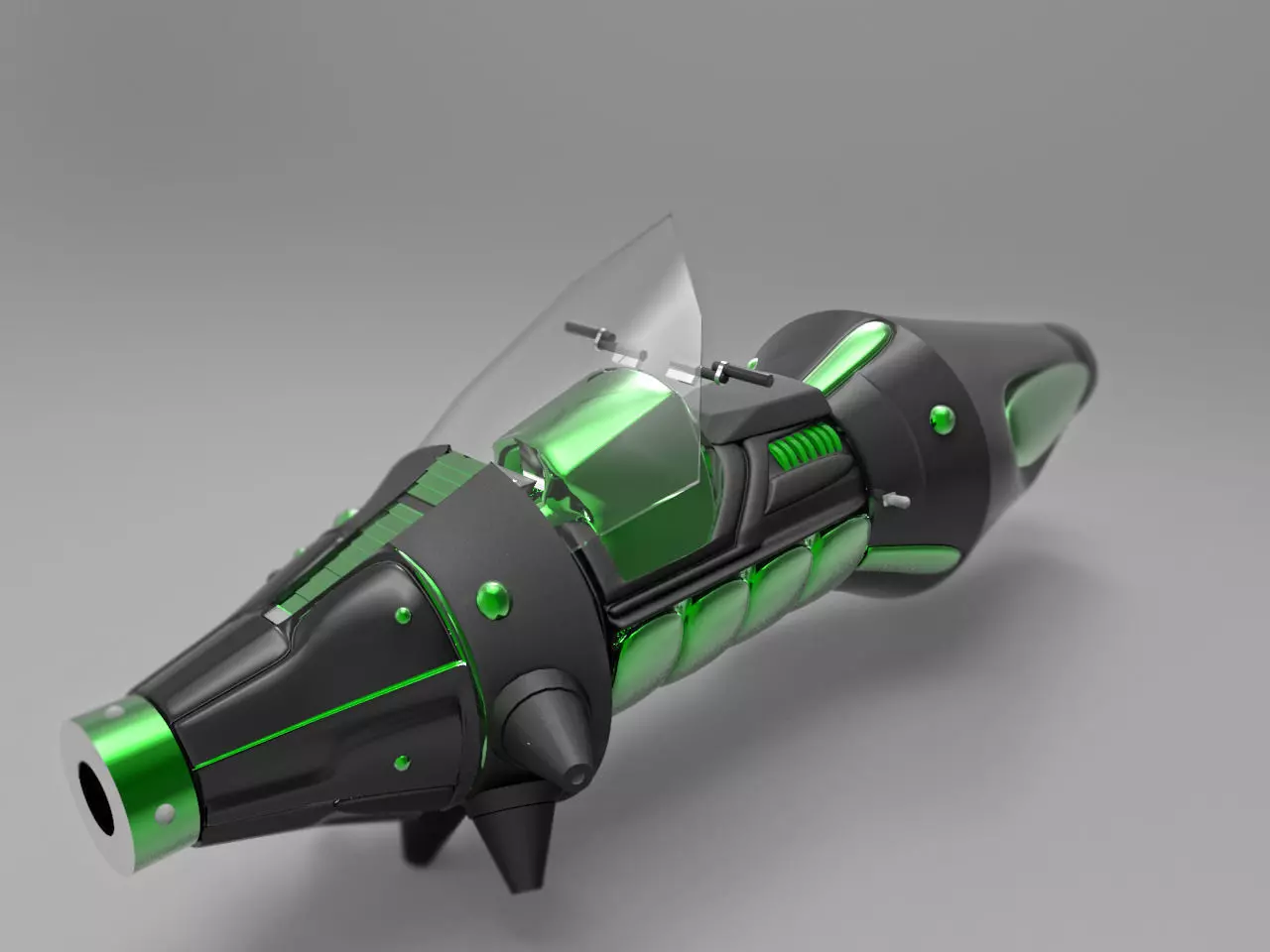 Futuristic Vehicle Light-Boost 3D model_0