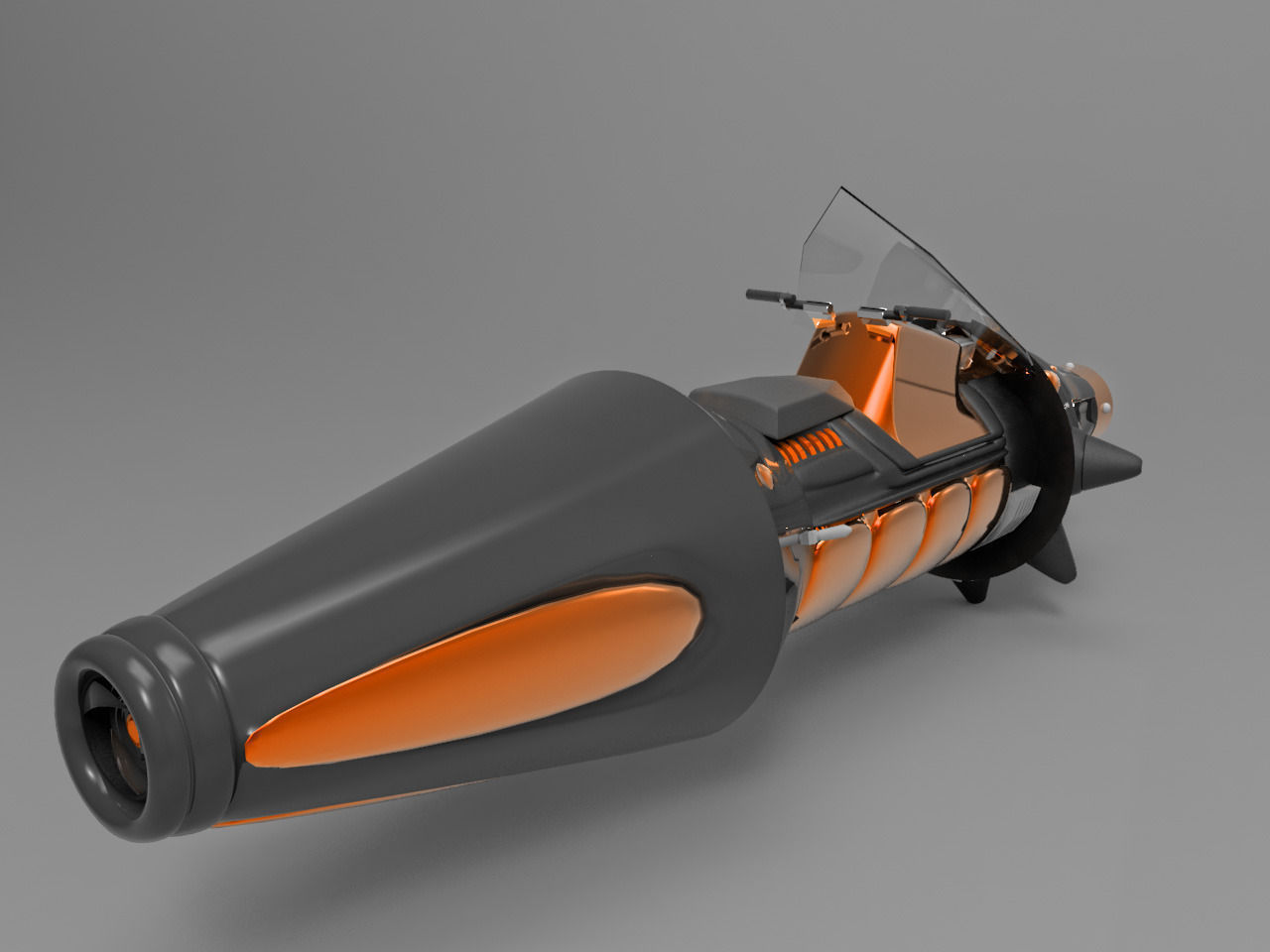 Futuristic Vehicle Light-Boost 3D model_3