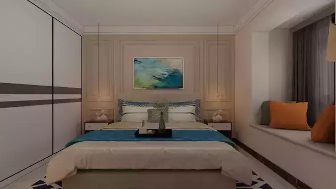 Bedroom Interior 3D model