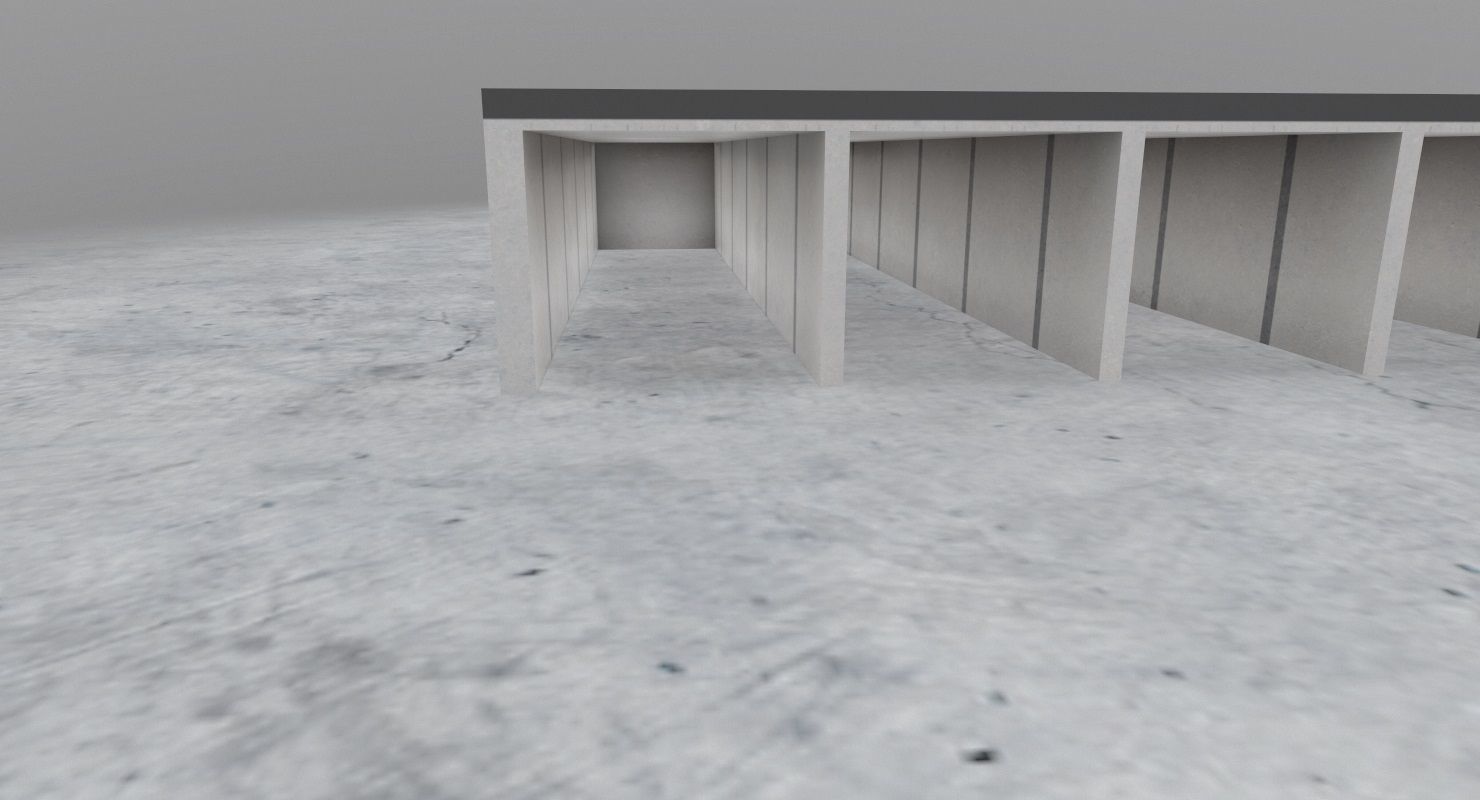 EDDB Technical Building 4 Low-poly 3D model_3