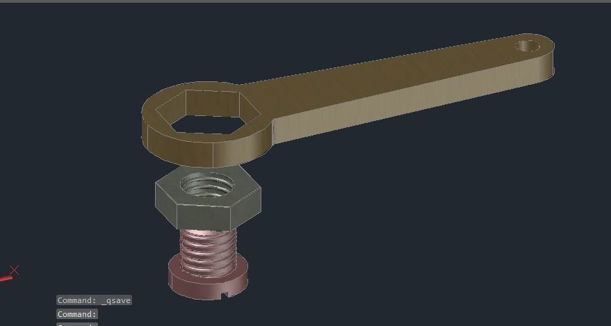 3d Drawings by Autocad  3D model_3