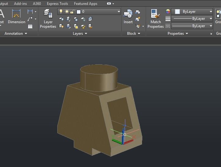 3d Drawings by Autocad  3D model_6