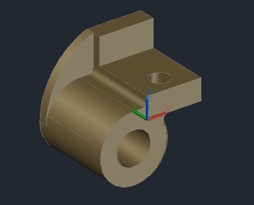 3d Drawings by Autocad  3D model_8