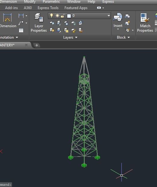 3d Drawings by Autocad  3D model_13