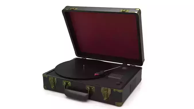 Executive Deluxe Turntable 3D model