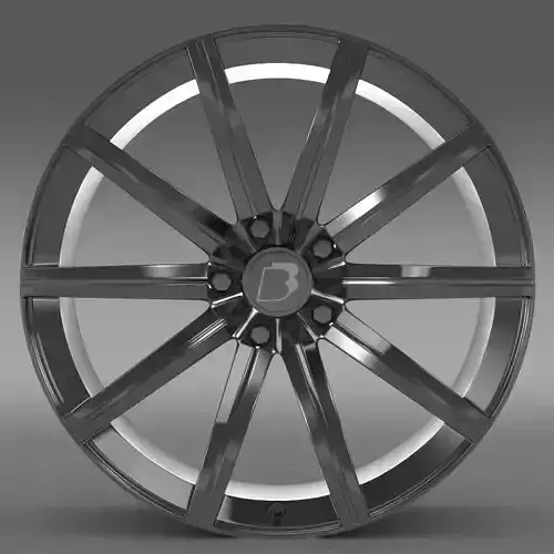 BB Audi R8 v10 plus rim 3D model