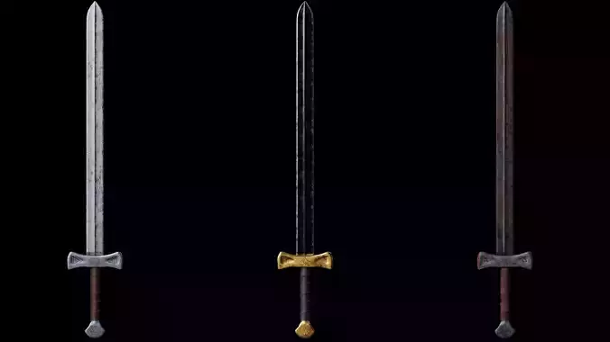 3rd person one handed sword