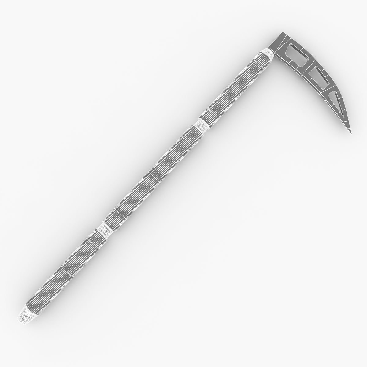 3D model Japanese Kama 3D model_3