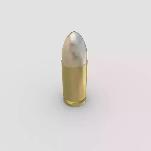 9mm Bullet with Shell