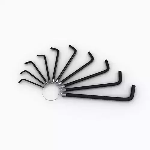 Allen key 3D model