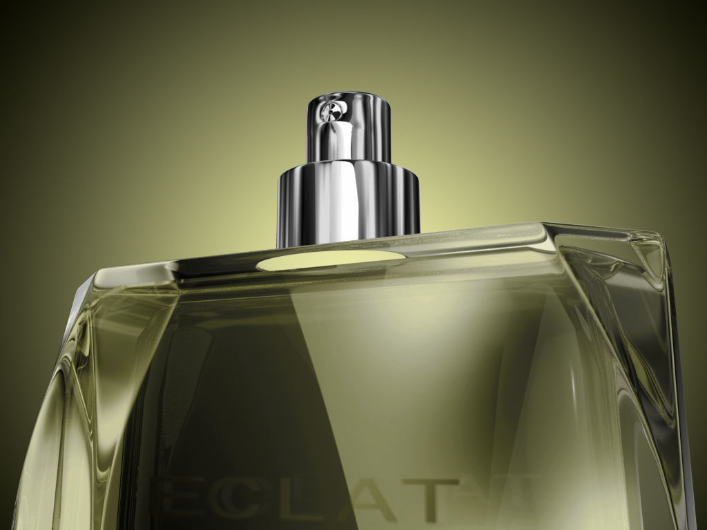 Perfume bottle eclat homme oriflame 3D model_2
