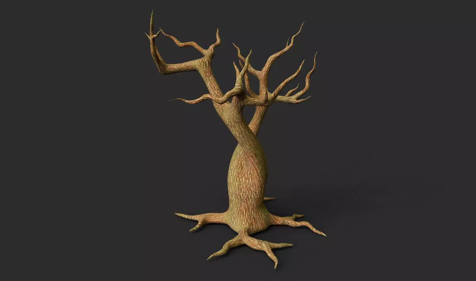 Tree with no leaves Free 3D model_0