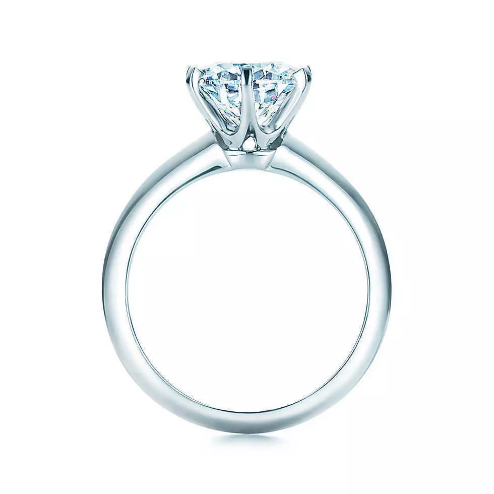 engagement ring tiffany 3D print model