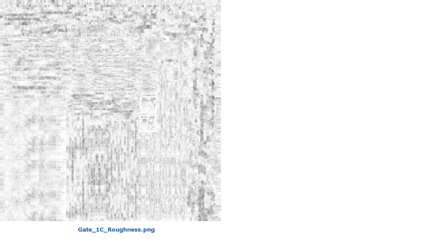 Gate 1C Low-poly 3D model_10