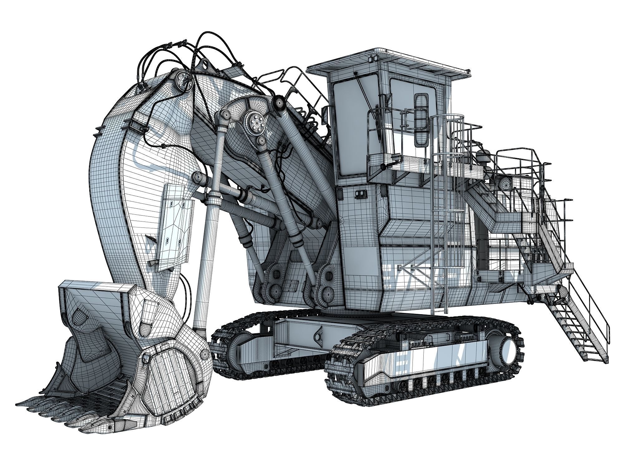 Mining Machine 3D Models 3D model_25